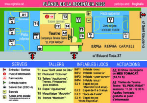 Plànol de la Reginàlia 2026.